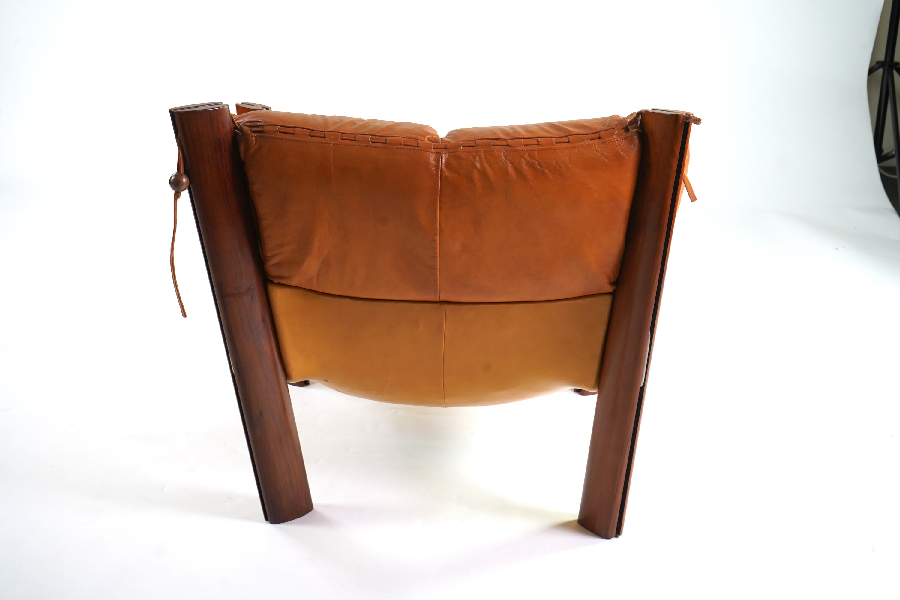 Percival Lafer (Brazilian, b. 1936) An 'MP-211' mid-century modernist lounge chair